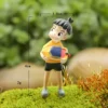 1pcs Ponyo on the DIY Resin Anime Cliff Action Figure Ornament Figures Collection Model Toys 1 - Ponyo Merch