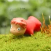 1pcs Ponyo on the DIY Resin Anime Cliff Action Figure Ornament Figures Collection Model Toys 2 - Ponyo Merch