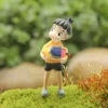 1pcs Ponyo on the DIY Resin Anime Cliff Action Figure Ornament Figures Collection Model Toys 4 - Ponyo Merch