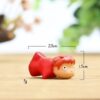 4 Pcs set Kawaii Japan Anime Ponyo on The Cliff Resin Action Figures Gardening Fish Ornament 4 - Ponyo Merch