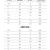 Air Force Shoes Size Chart 2 - Ponyo Merch