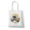 Japan Manga Ponyo Women Canvas Tote Bag Eco Shopping Bag Large Capacity Shoulder Bag For Women 15 - Ponyo Merch