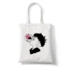 Japan Manga Ponyo Women Canvas Tote Bag Eco Shopping Bag Large Capacity Shoulder Bag For Women 16 - Ponyo Merch