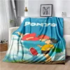 Japanese Ponyo Cartoon Girl Anime Blanket Super Soft Cartoon kawaii Blanket for Travel Bedding Couch Sofa 19 - Ponyo Merch