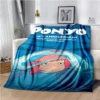 Japanese Ponyo Cartoon Girl Anime Blanket Super Soft Cartoon kawaii Blanket for Travel Bedding Couch Sofa 20 - Ponyo Merch