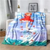 Japanese Ponyo Cartoon Girl Anime Blanket Super Soft Cartoon kawaii Blanket for Travel Bedding Couch Sofa 3 - Ponyo Merch