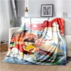 Japanese Ponyo Cartoon Girl Anime Blanket Super Soft Cartoon kawaii Blanket for Travel Bedding Couch Sofa 7 - Ponyo Merch