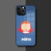 Luxury Ins Hayao Miyazaki Ponyo Cartoon Phone Case For Iphone 14 12 11 13 Pro Max 6 - Ponyo Merch