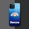 Luxury Ins Hayao Miyazaki Ponyo Cartoon Phone Case For Iphone 14 12 11 13 Pro Max 8 - Ponyo Merch