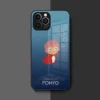 Luxury Ins Hayao Miyazaki Ponyo Cartoon Phone Case For Iphone 14 12 11 13 Pro Max 9 - Ponyo Merch