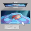 Mouse Pads Ponyo On The Cliff Large Mousepad Hayao Miyazaki Anime 80x30cm XXL Lock Edge Mousepads 2 - Ponyo Merch