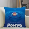 Musife Ponyo On The Cliff Pillowcase Custom Square Pillow Cover Case Zipper Pillowcase 35X35 40x40 45x45cm 4 - Ponyo Merch