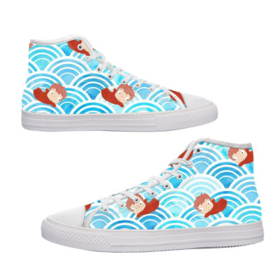 Ponyo In The Sea Converse Shoes - Ponyo Merch