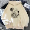 Ponyo hoodies women streetwear Korean style graphic japanese pulls hoddies women Kawaii sweater - Ponyo Merch