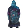 Sea Creatures Ponyo SG AOP Hooded Cloak Coat BACK Mockup - Ponyo Merch