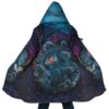 Sea Creatures Ponyo SG AOP Hooded Cloak Coat MAIN Mockup - Ponyo Merch