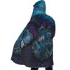 Sea Creatures Ponyo SG AOP Hooded Cloak Coat SIDE Mockup - Ponyo Merch