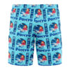 Sea Creatures Ponyo Studio Ghibli Hawaiian Shorts BACK Mockup - Ponyo Merch