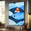 Studio Ghibli Anime Ponyo on The Cliff Posters Waterproof Paper Sticker DIY Coffee House Bar Decor 11 - Ponyo Merch