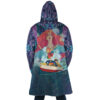 Trippy Ponyo SG AOP Hooded Cloak Coat BACK Mockup - Ponyo Merch