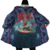 Trippy Ponyo SG AOP Hooded Cloak Coat NO HOOD Mockup - Ponyo Merch