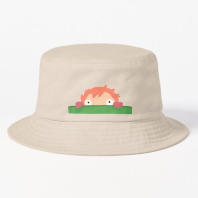 Peeping Ponyo Bucket Bucket Bucket Hat