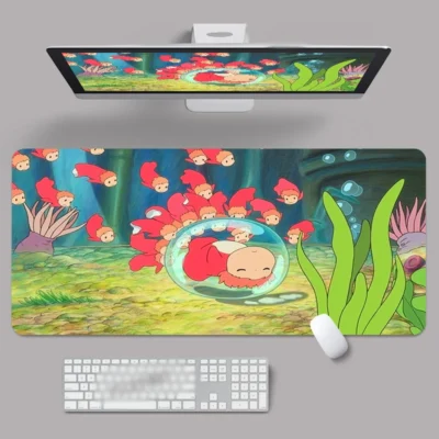 Ponyo Under Sea Mouse Pad