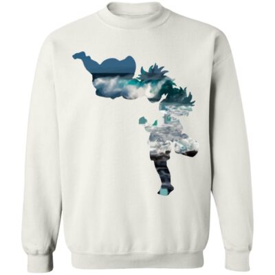 Ponyo and Sasuke Cutout Classic Sweatshirt