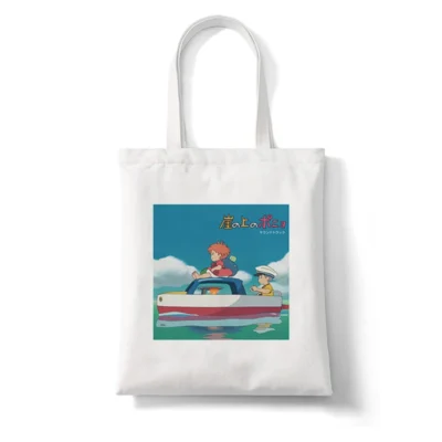 Ponyo and Sosuke Among The Sea Tote