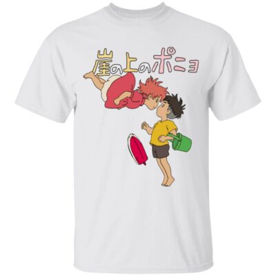 Ponyo on the Cliff by the Sea T-shirt